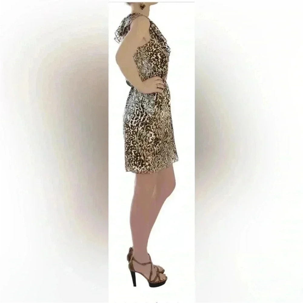 CARLOS MIELE Beige Leopard Dress - Picture 3 of 13